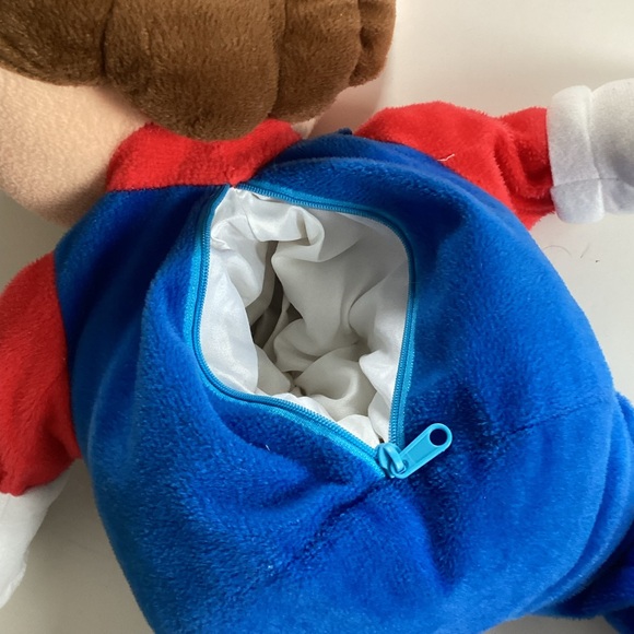 Nintendo SUPER MARIO plush pyjama holder (bin 2) - Picture 6 of 7
